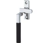 Raamboom Met Sluitplaat Links Bauhaus ebben glans chroom