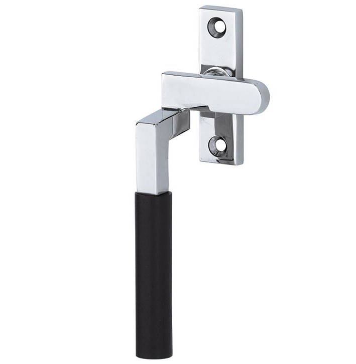 Raamboom Met Sluitplaat Links Bauhaus ebben glans chroom