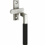 Raamboom Met Sluitplaat Rechts Bauhaus ebben mat nikkel ongelakt