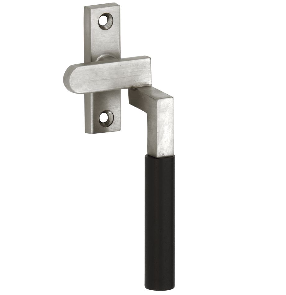 Raamboom Met Sluitplaat Rechts Bauhaus ebben mat nikkel ongelakt