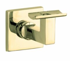 Leuninghouder Bauhaus M10 hol messing gelakt