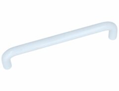 Meubelgreep aluminium 128 mm wit