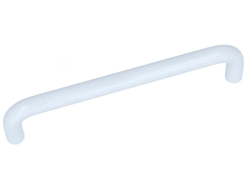 Meubelgreep aluminium 128 mm wit