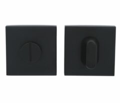 Toiletgarnituur Blind BASIC BSQWC53ZI mat Zwart