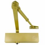 Deurdranger Mod. 4000 met schaararm goud