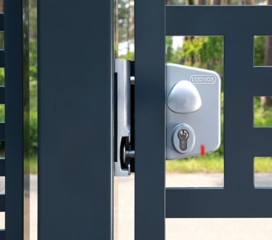 Slotvanger voor poorten verstelbaar antraciet