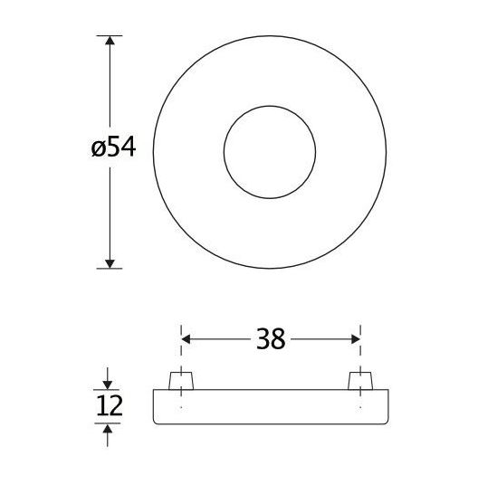 SKG krukrozet buitenzijde Elegant messing antiek