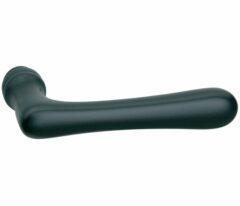 Deurkruk Linea mat zwart