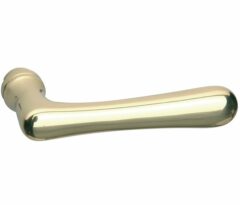 Deurkruk Linea messing ongelakt