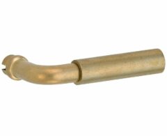 Deurkruk Frankfurt messing antiek