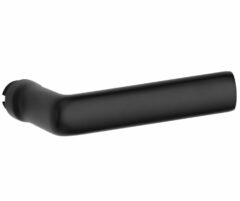 Deurkruk Padania mat zwart