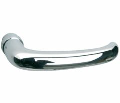 Deurkruk Halfsabel glans chroom