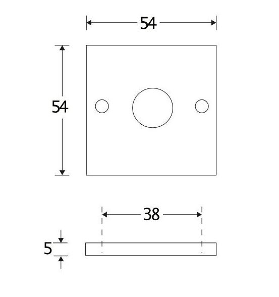 SKG krukrozet binnenzijde Bauhaus glans chroom