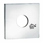 SKG krukrozet buitenzijde Bauhaus glans chroom