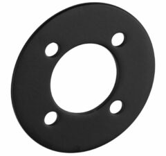 Smetplaat tbv SKG3 cilinderrozet voor oplegslot mat zwart