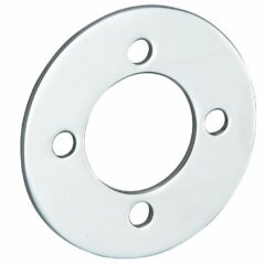 Smetplaat tbv SKG3 cilinderrozet voor oplegslot glans chroom