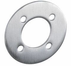 Smetplaat tbv SKG3 cilinderrozet voor oplegslot mat nikkel PVD