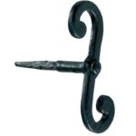 Luikvastzetter Essen ijzer zwart