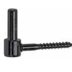 Duim inschroefbaar 14x85mm ijzer zwart