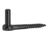 Duim inschroefbaar 14x95mm ijzer zwart