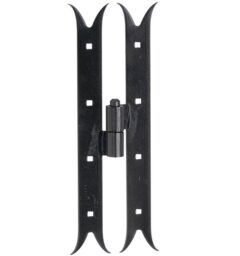 Paumelle Zwaluw DIN Links 350mm ijzer zwart