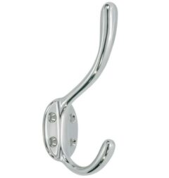 Hoedhaak Bern glans chroom