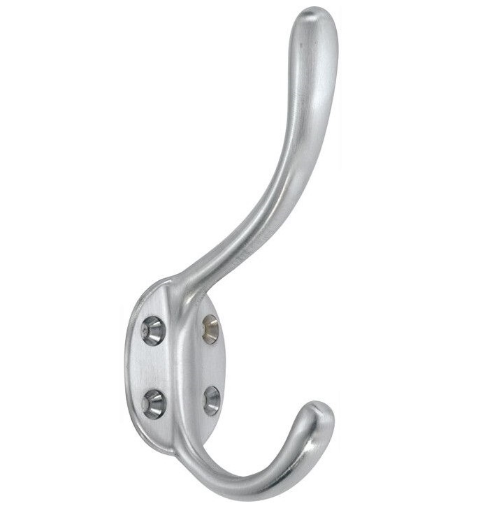 Hoedhaak Bern mat chroom