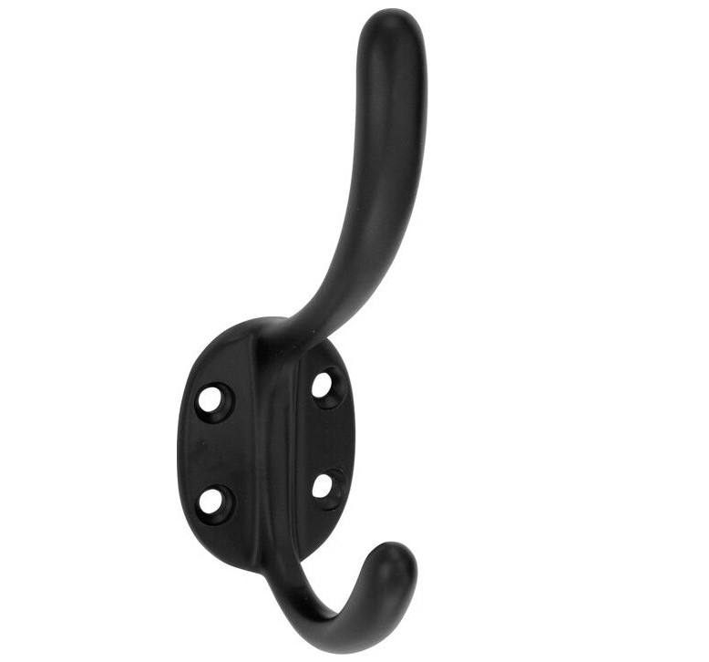 Hoedhaak Bern mat zwart