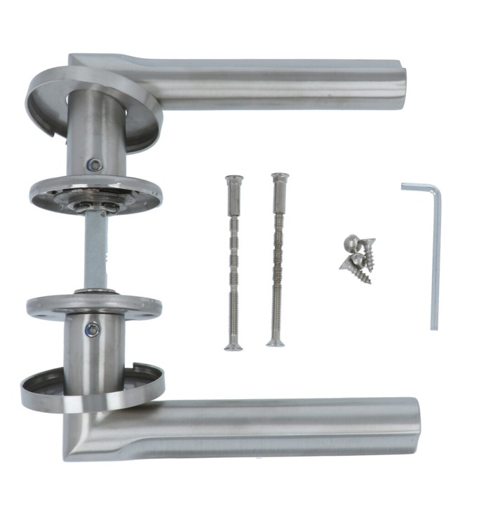 Deurkruk ECLIPSE DR103-G op rozet mat RVS