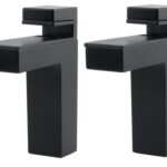 Glas/Plankdrager Angolo Maxi 8-50 mm zwart