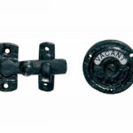 WC-overslag Oxford ijzer zwart