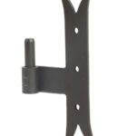 Plaatduim DIN rechts draaipen 14 mm staal zwart