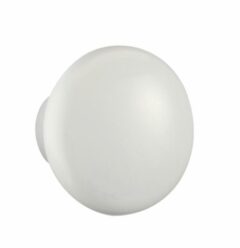 Knop champignon 36 mm wit