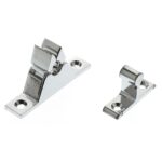 Deurvastzetter chroom kleur