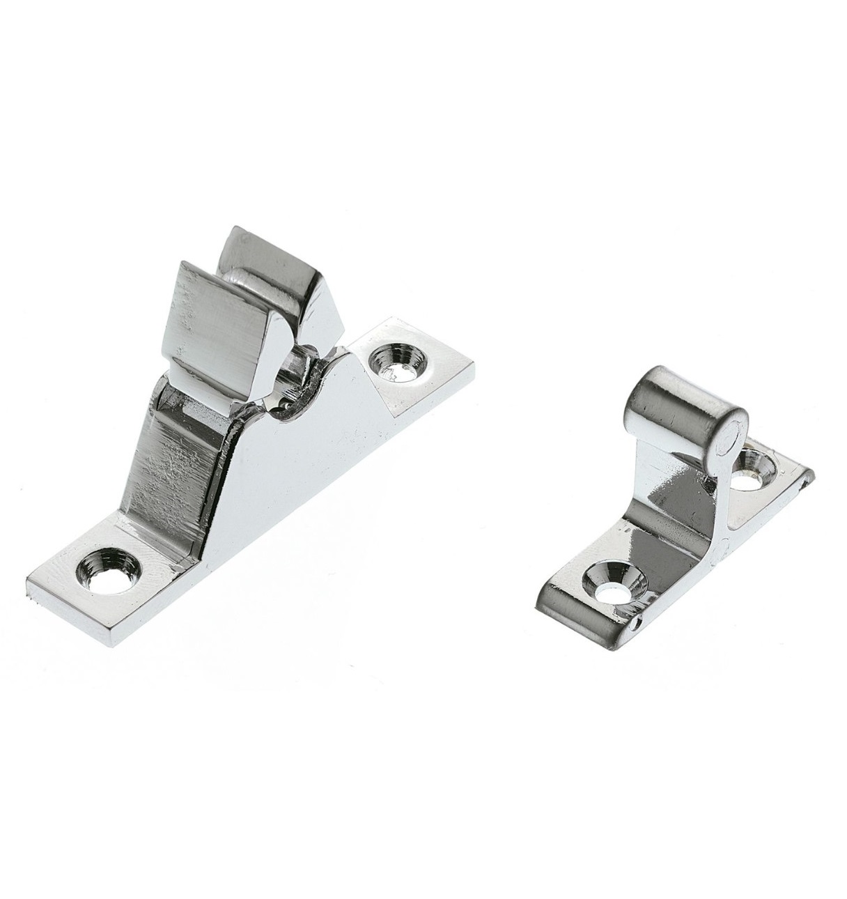 Deurvastzetter chroom kleur