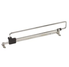 Kledinghanger op geleider chroom 400 mm