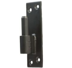 Plaatduim Recht 14 mm Zwart