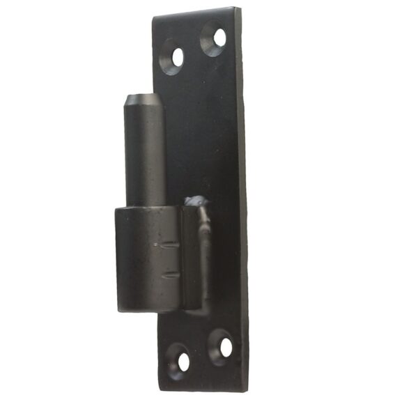 Plaatduim Recht 14 mm Zwart