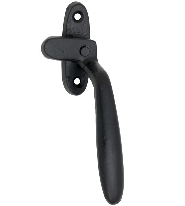 Raamboom Met Sluitplaat Dudok Rechts ijzer zwart