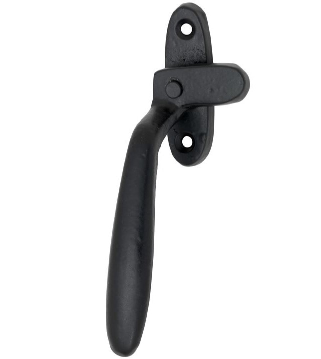 Raamboom Met Sluitplaat Dudok Links ijzer zwart