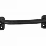 Raamgreep Hollands model 120mm ijzer zwart