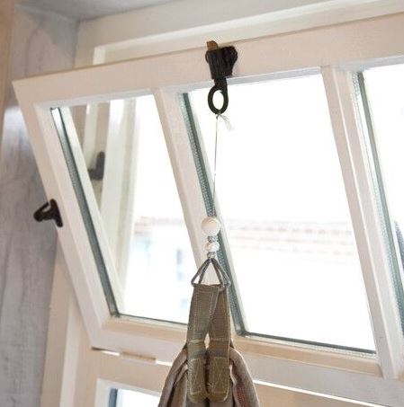 Raamknip Oxford met sluitpot ijzer zwart