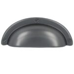 Komgreep ijzerkleur 32 mm