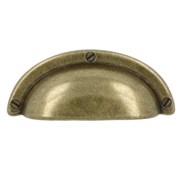 Komgreep brons antiek 32 mm