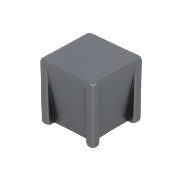 Industrieknop ijzerkleur 22 mm