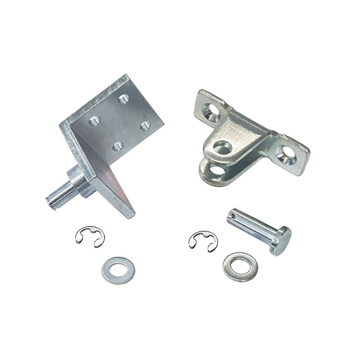 Dictator deuropeningsbegrenzer 50 kg, 95 ° bevestigingsset 1 met vastzetting