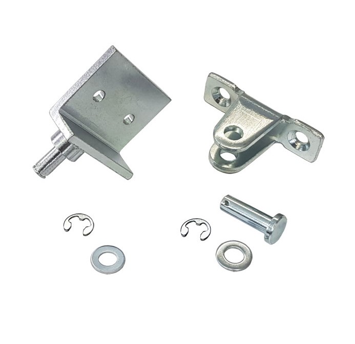 Dictator deuropeningsbegrenzer 50 kg, 95 ° bevestigingsset 3 met vastzetting