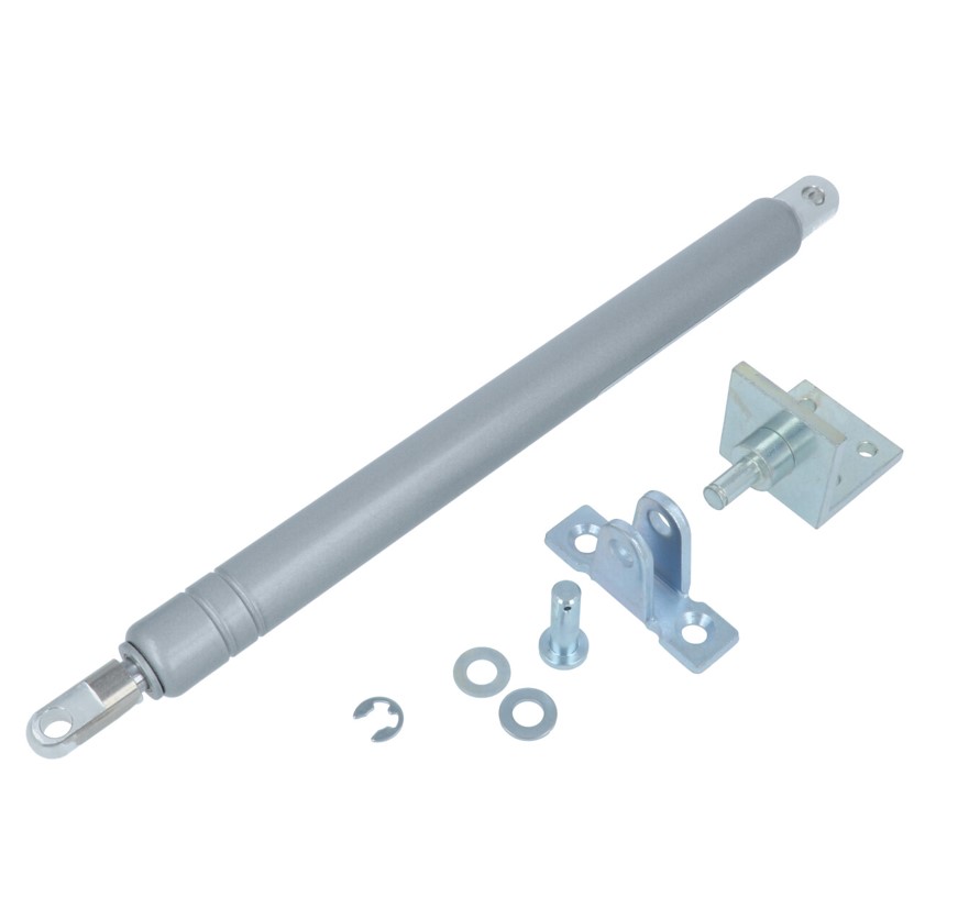 Dictator deuropeningsbegrenzer 150 kg, 120 ° bevestigingsset 1 met vastzetting