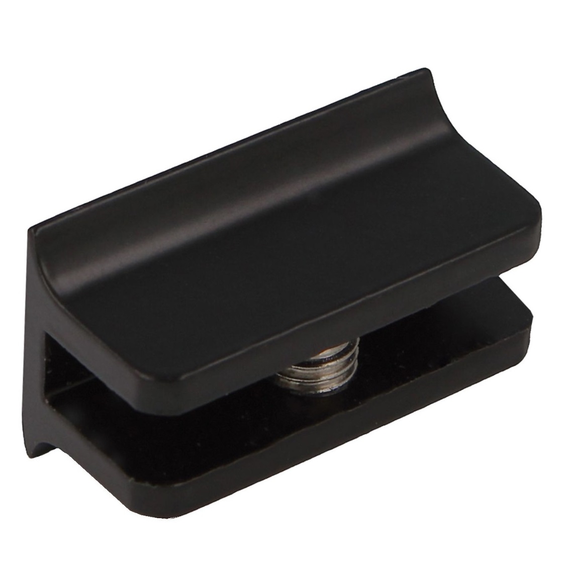 Glasplaatdrager groot zwart