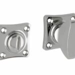 WC-Sluiting 5-8 mm Vierkant glans nikkel